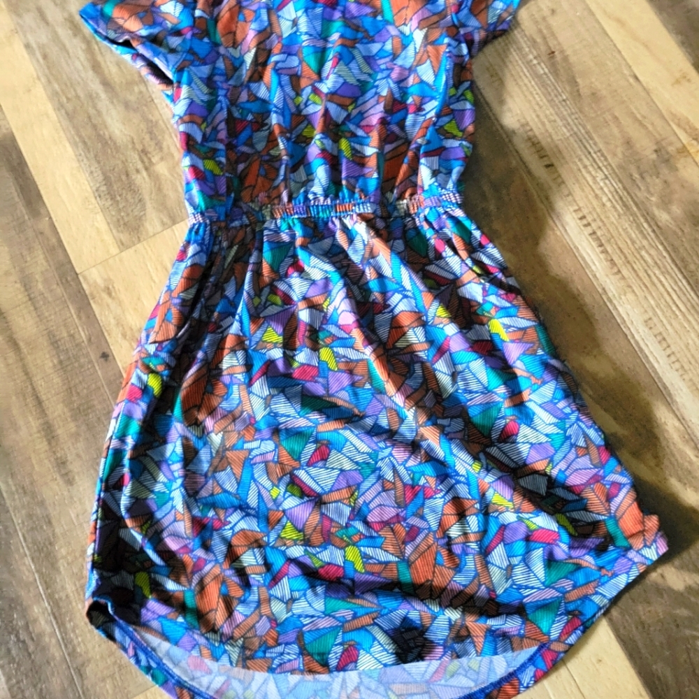 Girls size 6 lularoe mae dress